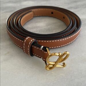LOEWE “L” BUCKLE BELT